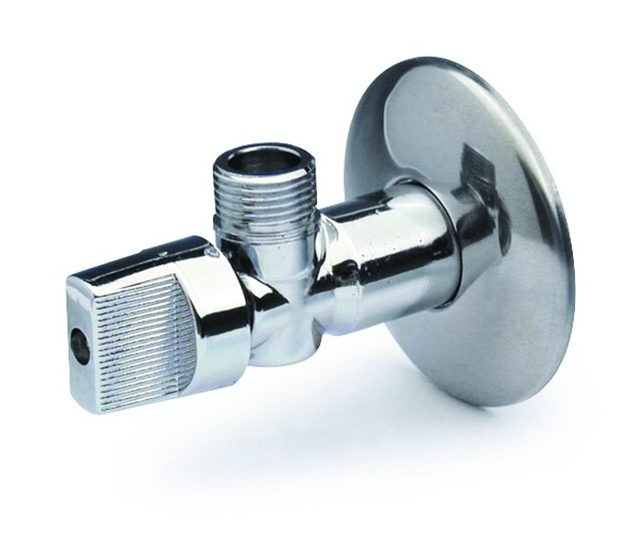 Chrome-plated Valve 1/2 X 1/2